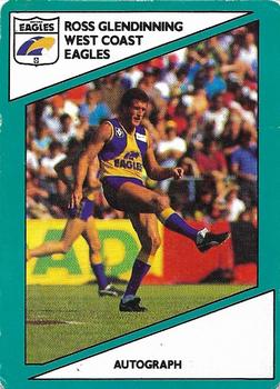 1988 Scanlens VFL #78 Ross Glendinning Front